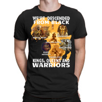 Black Royalty Black King S And Warriors Juneteenth _001 T-shirt | Artistshot