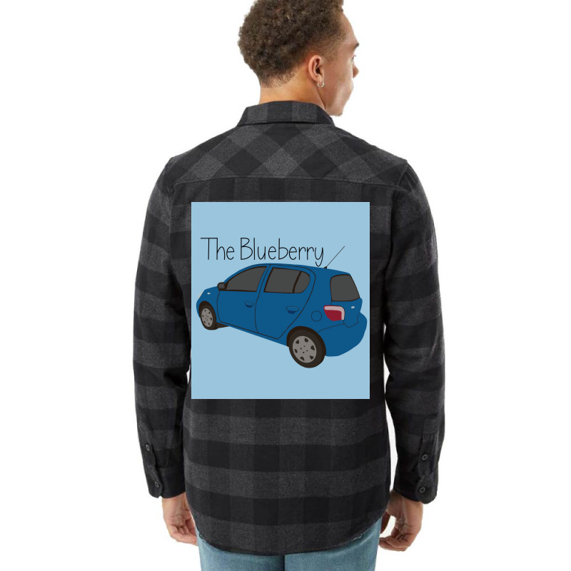 Psych The Blueberry Poster Aesthetic Flannel Shirt | Artistshot