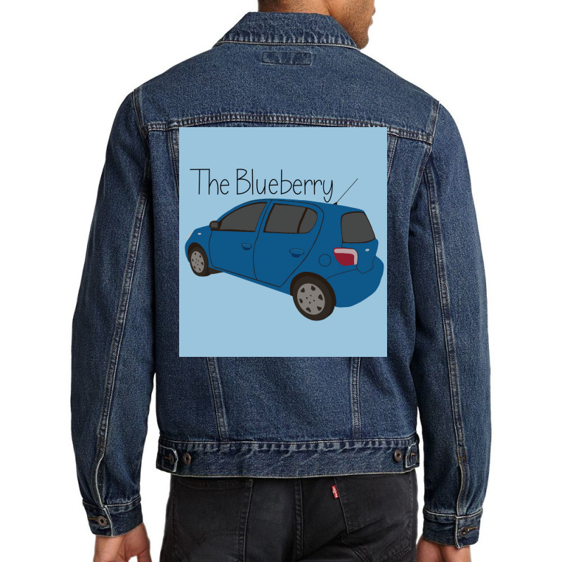 Psych The Blueberry Poster Aesthetic Men Denim Jacket | Artistshot