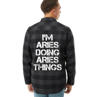 Aries Name T   Aries Doing Aries Nature Flannel Shirt | Artistshot