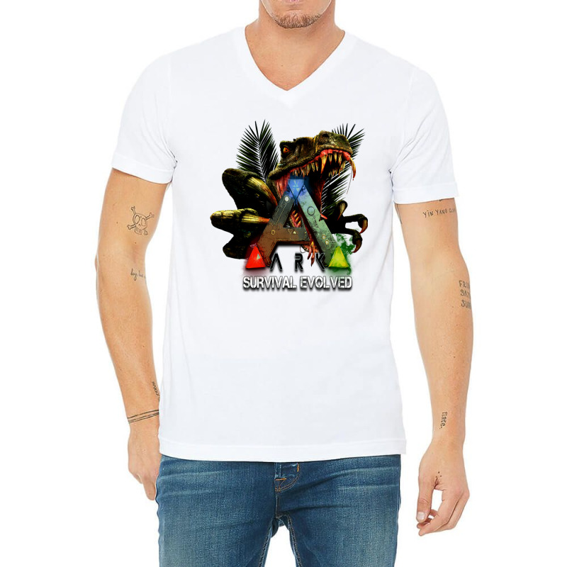 Ark Aesthetic V-neck Tee | Artistshot