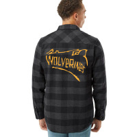 Wolverines Girl Travel Humor Flannel Shirt | Artistshot