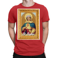 St Sophia Poster T-shirt | Artistshot