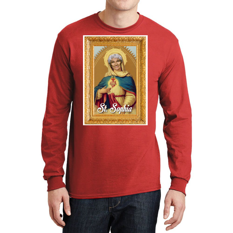 St Sophia Poster Long Sleeve Shirts | Artistshot