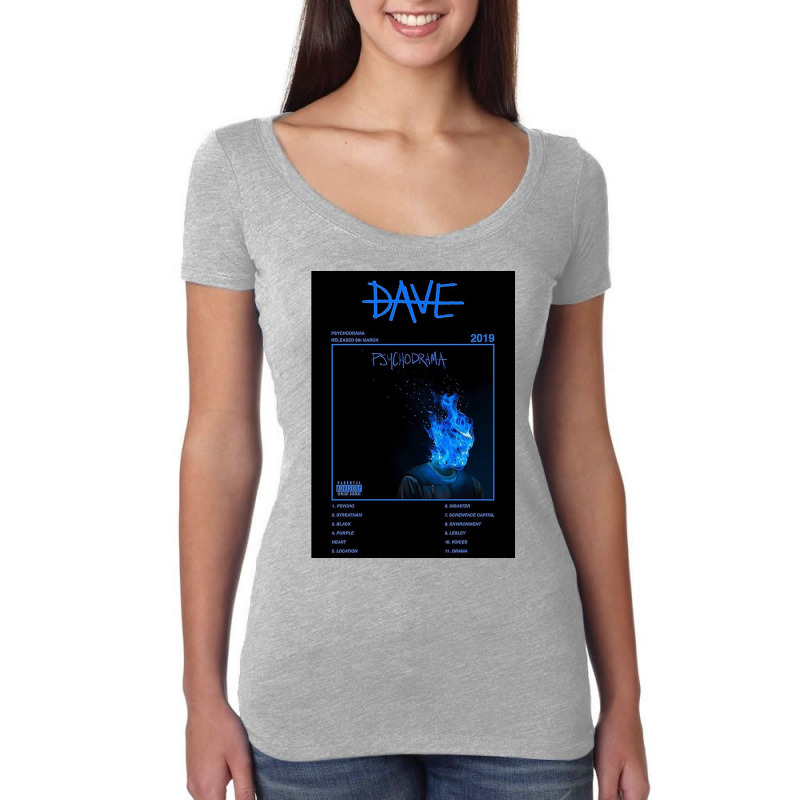 Dave   Psychodrama Album Art Women's Triblend Scoop T-shirt by bettysavage | Artistshot