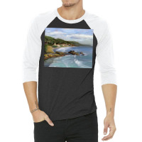 Laguna Beach 3/4 Sleeve Shirt | Artistshot