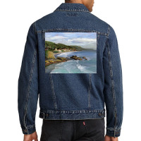 Laguna Beach Men Denim Jacket | Artistshot