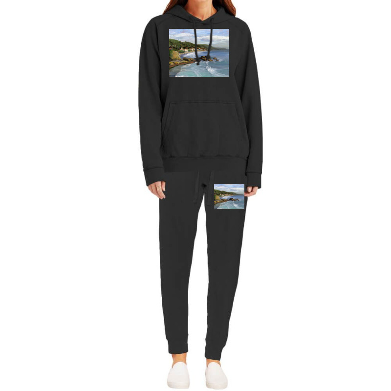 Laguna Beach Hoodie & Jogger Set | Artistshot