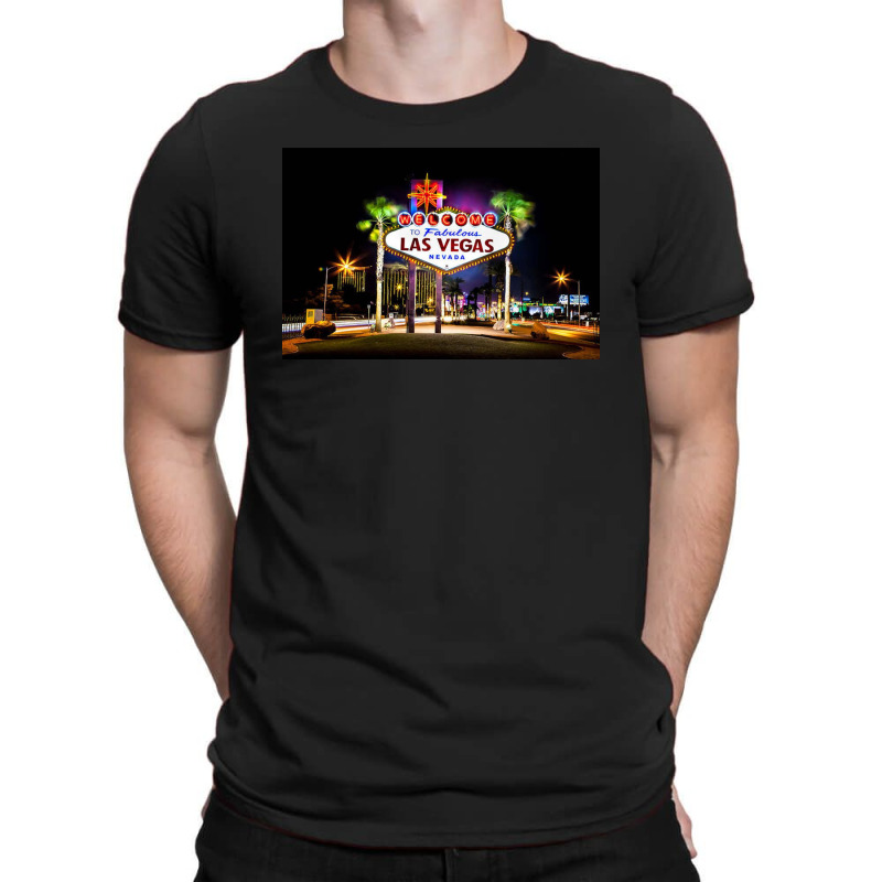 Las Vegas Sign T-shirt | Artistshot