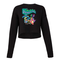 Dragon Tales Graphic Cropped Sweater | Artistshot