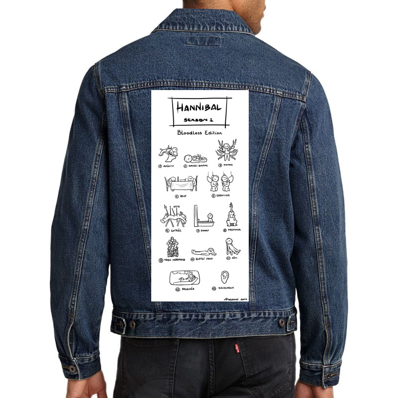 Season 1 Bloodless Edition Poster Men Denim Jacket by mfamseiar0 | Artistshot