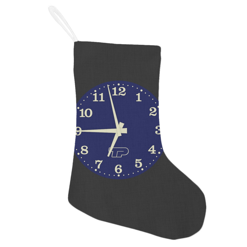 Polish Tv Retro Clock Ident Holiday Stocking | Artistshot