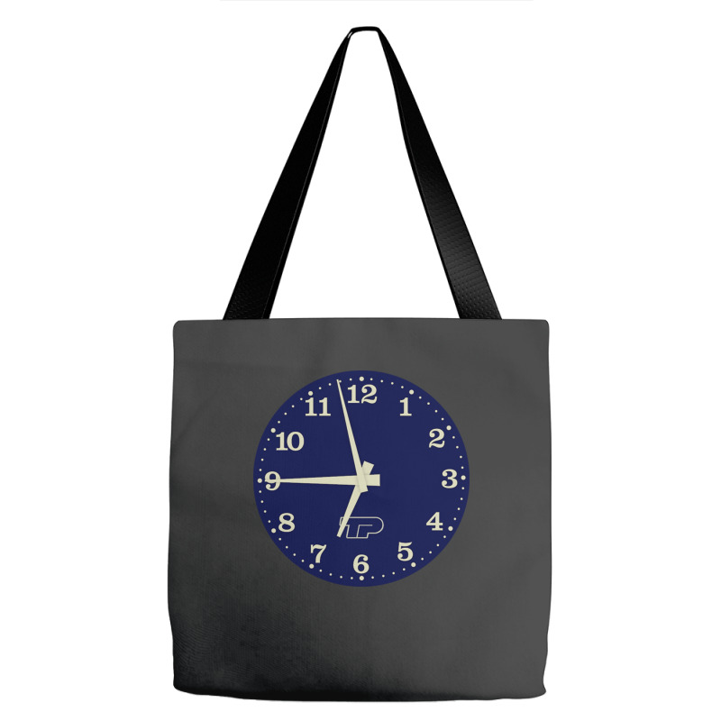 Polish Tv Retro Clock Ident Tote Bags | Artistshot