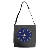 Polish Tv Retro Clock Ident Adjustable Strap Totes | Artistshot