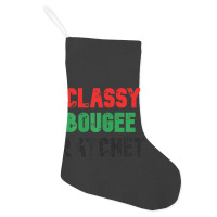 Womens Classy Black Girl Magic  Women September Melanin Poppin Holiday Stocking | Artistshot