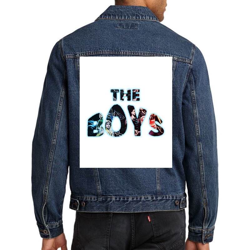 The Boys Tv Show Poster Hippie Men Denim Jacket | Artistshot