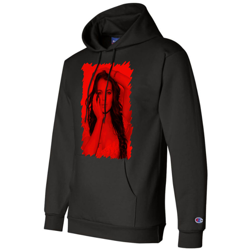 Lindsay Lohan  Celebrity (extra Zoom) Champion Hoodie | Artistshot