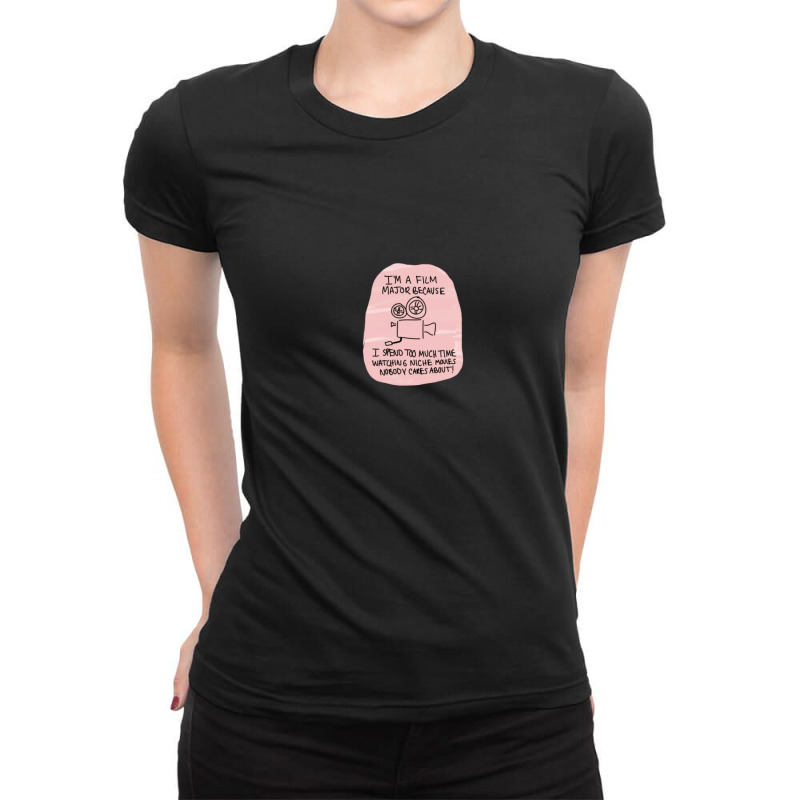 Film Major Slander Ladies Fitted T-Shirt by NicholetteJeanHastings | Artistshot