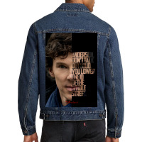 Tv Show Quote Poster Tumblr Men Denim Jacket | Artistshot