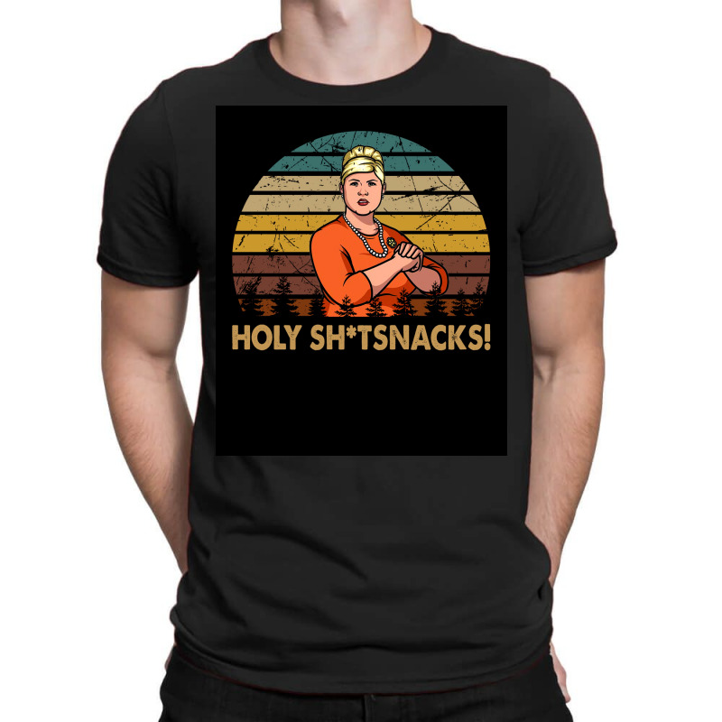 Vintage Archers Films Holy Shtsnacks Poster T-shirt | Artistshot