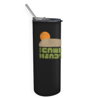 The Campfire Headphase Original Retro Fan Art Design Skinny Tumbler | Artistshot