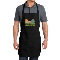 The Campfire Headphase Original Retro Fan Art Design Full-length Apron | Artistshot