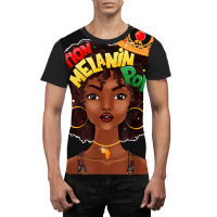 Caution Melanin Poppin Black Girl Magic African American Graphic T-shirt | Artistshot