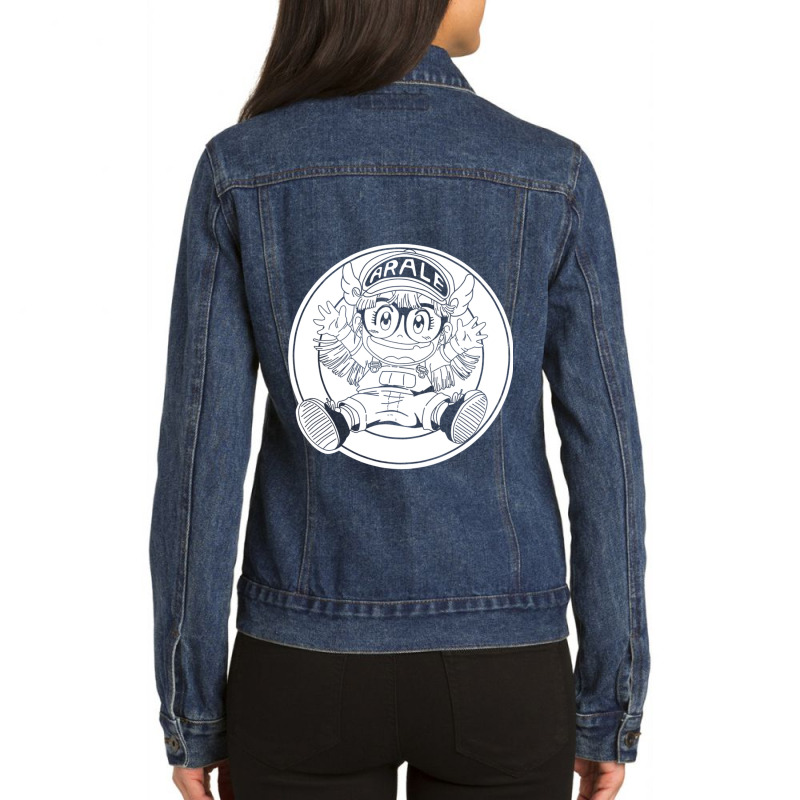 Arale Classic Ladies Denim Jacket by NICHOLASGIBSONN | Artistshot