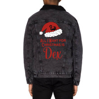 Hot Trend Dex Dizznee Keeper Of The Lost Cities Christmas Design, Kotl Unisex Sherpa-lined Denim Jacket | Artistshot