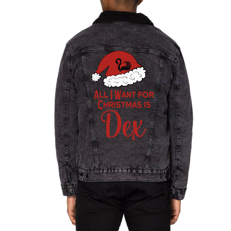 Hot Trend Dex Dizznee Keeper Of The Lost Cities Christmas Design, Kotl Unisex Sherpa-Lined Denim Jacket by Sizemore Adame | Artistshot