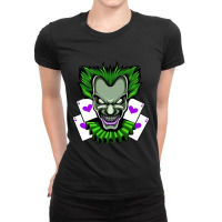 Evil Clown Ladies Fitted T-shirt | Artistshot