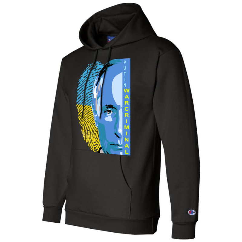 Putin War Criminal Champion Hoodie by adwoaafredyy | Artistshot