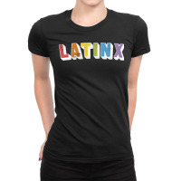 Latinx Original Retro Style Design Two Ladies Fitted T-shirt | Artistshot