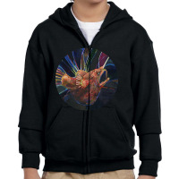 Fanfin Seadevil Painting - 2012 Youth Zipper Hoodie | Artistshot