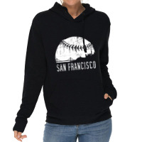 Limited Edition Sf City Skyline San Francisco City Baseball Lightweight Hoodie | Artistshot