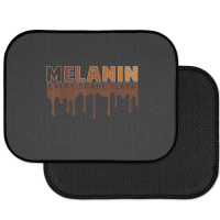 Drippin Melanin Every Shade Slays Black History Gift _002 Rear Car Mat | Artistshot