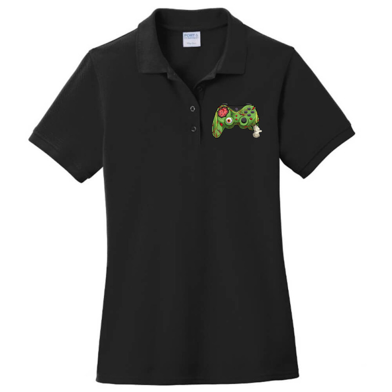 Halloween Gamer Zombie Controller Video Gamer Kids Mens Boys  Classic Ladies Polo Shirt by ElizabethAtist | Artistshot