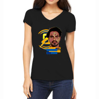 Tovino Thomas Love Women's V-neck T-shirt | Artistshot