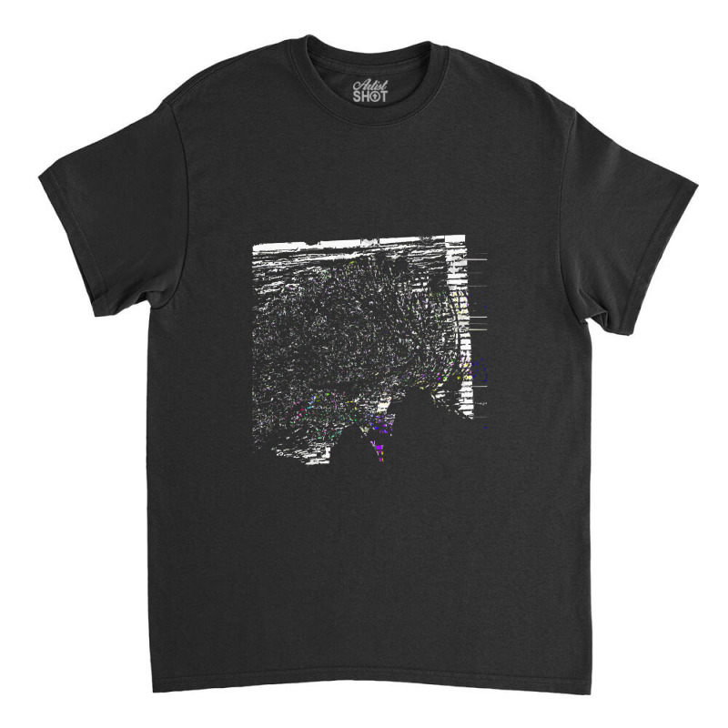 Glitch Girl 3 Original Graphic Design Work Classic T-shirt by CarmelaElaine | Artistshot