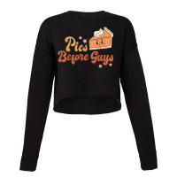 Pies Before Guys Fall Thanksgiving Pumpkin Pie Funny Toddler Cropped Sweater | Artistshot