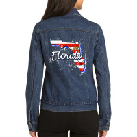 Florida Golf Ladies Denim Jacket | Artistshot