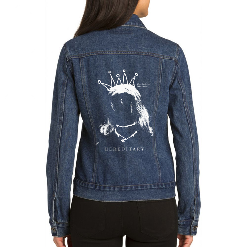 Hereditary (limited) Ladies Denim Jacket by SuzanneElaineSehorn | Artistshot