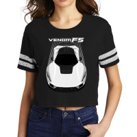 Hennessey Venom F5 White Scorecard Crop Tee | Artistshot