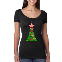 Patrick Christmas Star Women's Triblend Scoop T-shirt | Artistshot