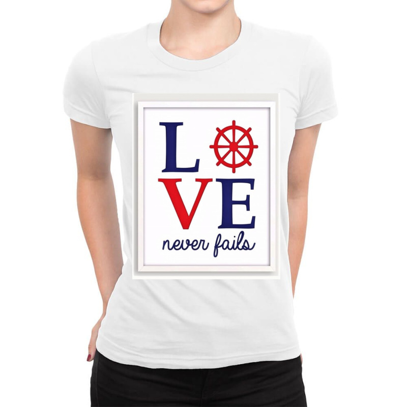 Love Ladies Fitted T-Shirt by Trendy boy | Artistshot