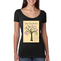 Great Grandmother Women's Triblend Scoop T-shirt | Artistshot