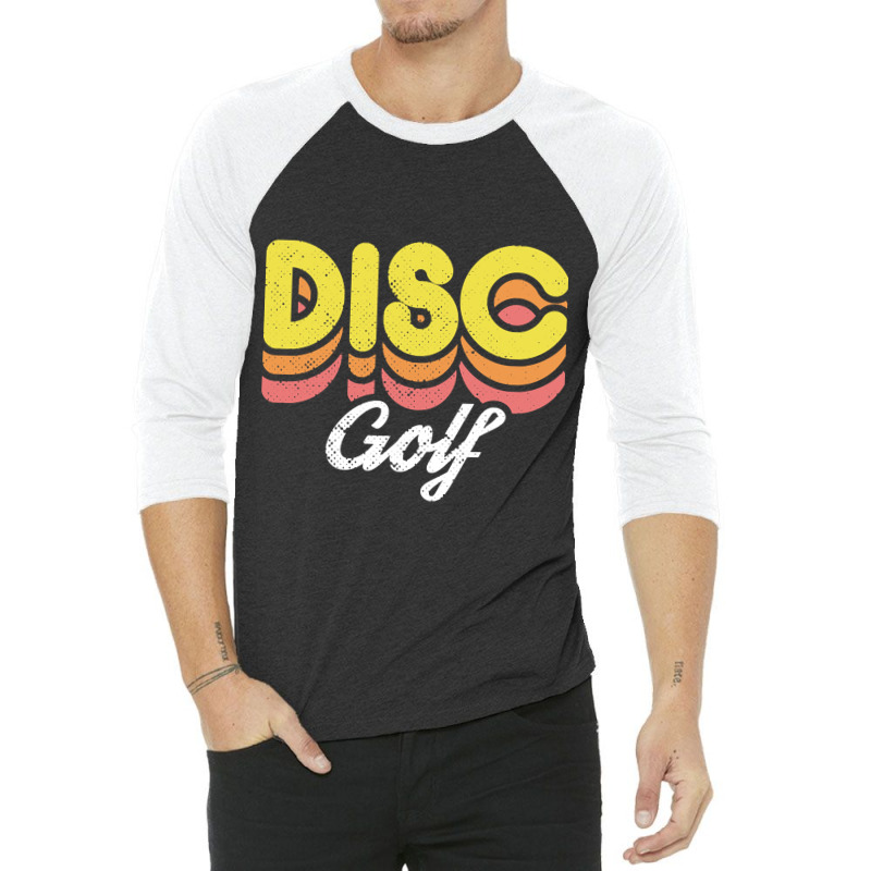 Retro Disc Golf 3/4 Sleeve Shirt | Artistshot