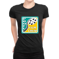 Film Reel Cinema Professional Film Crew Ladies Fitted T-shirt | Artistshot