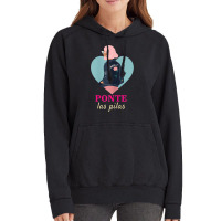 Womens Latinx Latina Proud Ponte Las Pilas Fun Gift For Girlfriend Vintage Hoodie | Artistshot