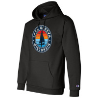 Lake Geneva Wisconsin Wi Vintage Sailboat Retro 70s Champion Hoodie | Artistshot